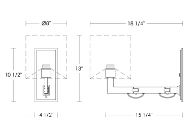 Metropolitan Swing-Arm Sconce